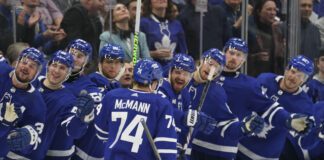 Bobby McMann, Maple Leafs bench