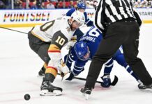 John Tavares, Maple Leafs vs. Golden Knighst
