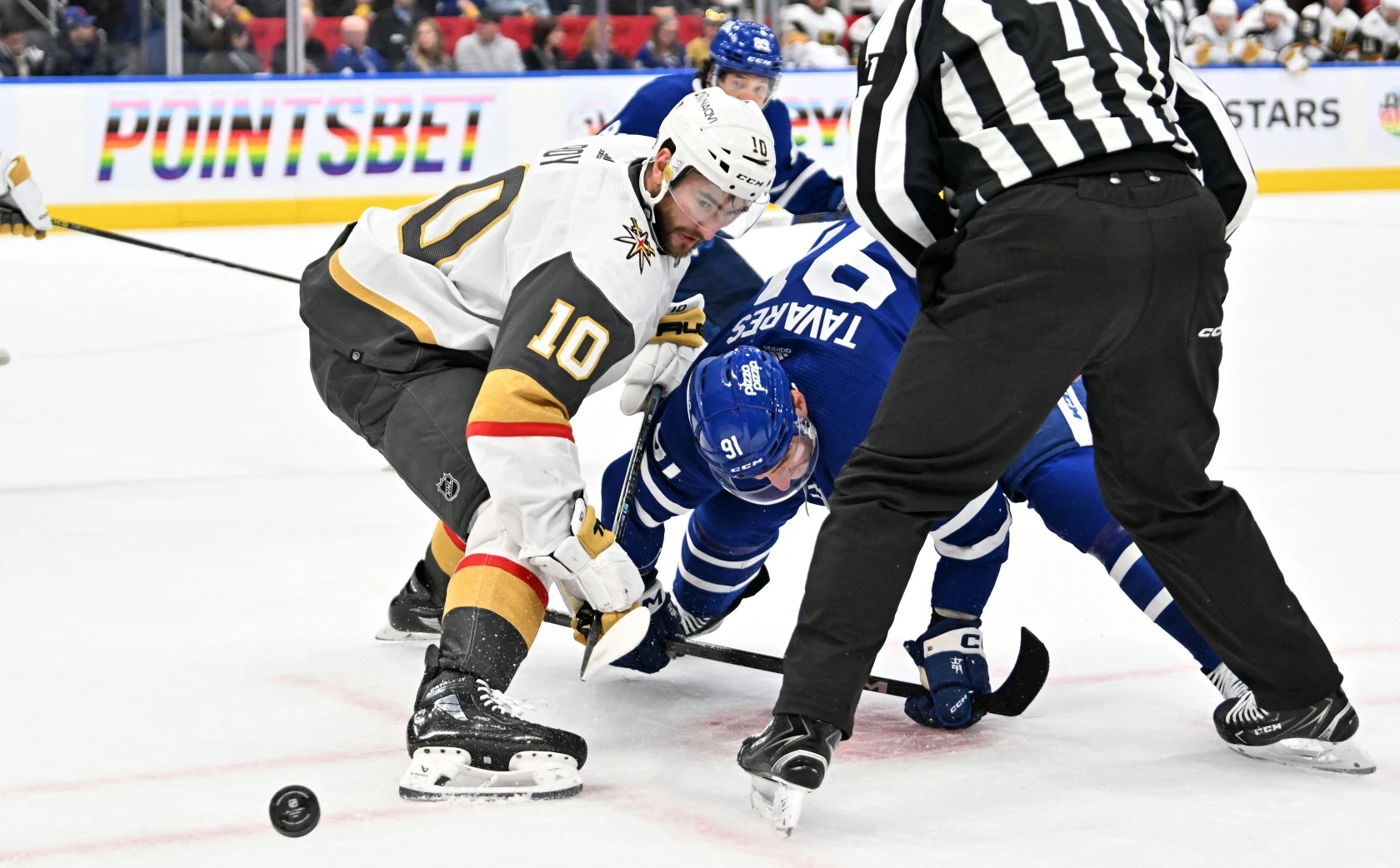 John Tavares, Maple Leafs vs. Golden Knighst