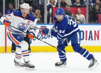 Game Review: Same old problems plague Maple Leafs in HNIC loss to Oilers Auston Matthews vs. Connor McDavid, Maple Leafs vs. Oilers