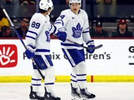 The Maple Leafs’ four-line promise entering the second half – MLHS Podcast EP109 Nick Robertson, Bobby McMann, Maple Leafs