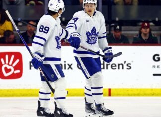 The Maple Leafs’ four-line promise entering the second half – MLHS Podcast EP109 Nick Robertson, Bobby McMann, Maple Leafs