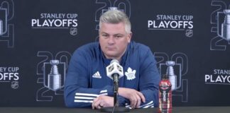 Sheldon Keefe, playoff press conference