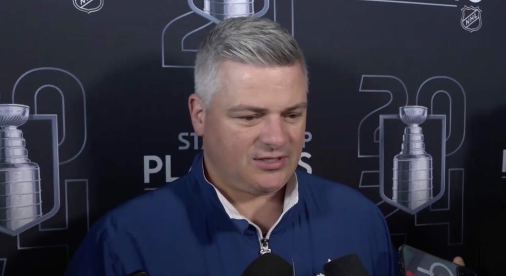 Sheldon Keefe on the eve of the Maple Leafs' 2024 playoffs "We're