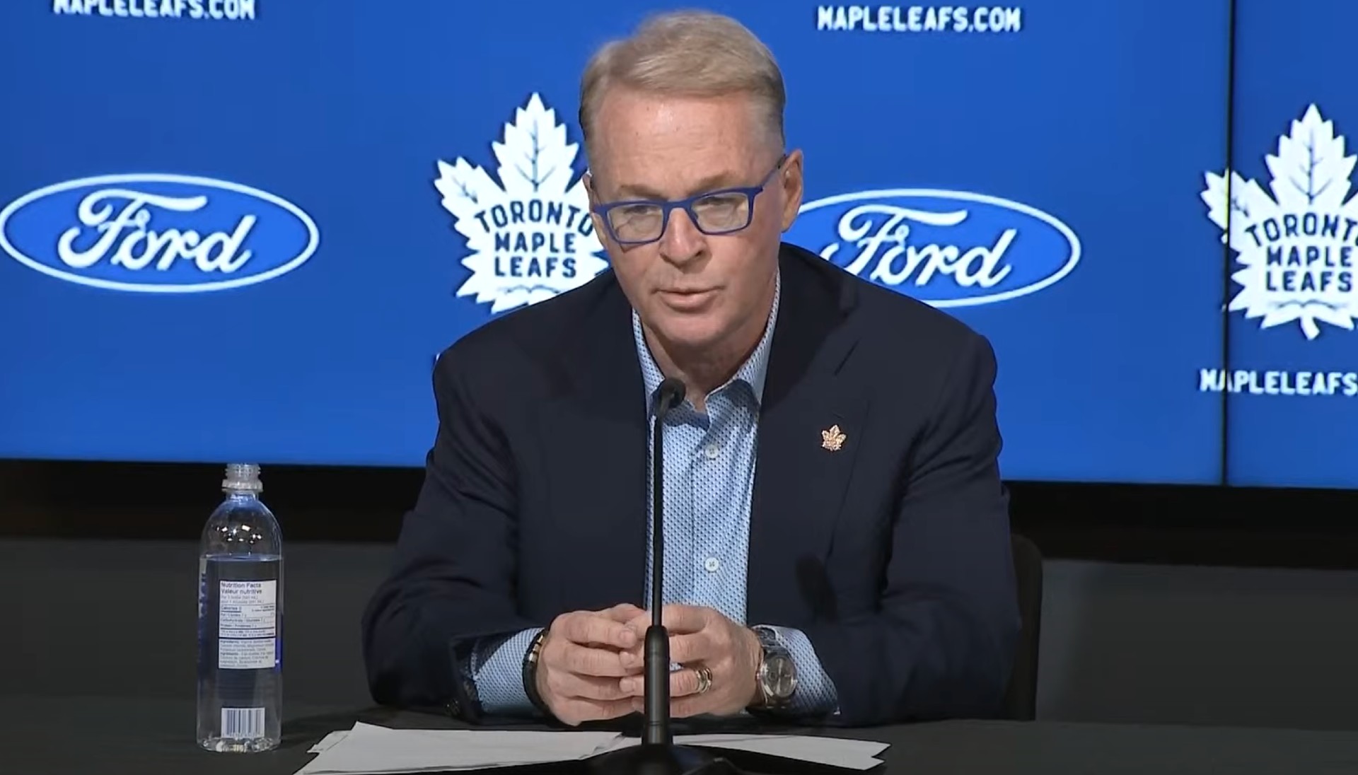 New MLSE CEO Keith Pelley on his early impressions of Brendan Shanahan and Brad Treliving: "Down 3-1 in the playoff series, I got a full glimpse of the chemistry and unity they