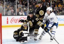 Matthew Knies, Maple Leafs vs. Bruins