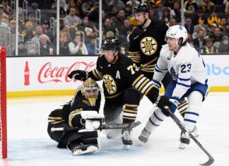 Matthew Knies, Maple Leafs vs. Bruins