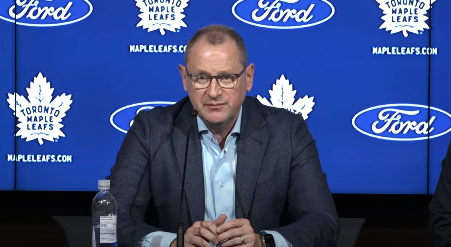 Brad Treliving on the hiring of Craig Berube as Maple Leafs head coach "The people who worked
