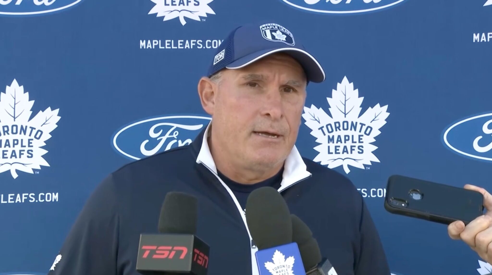 Craig Berube on Lane Lambert's approach to the Maple Leafs' penalty