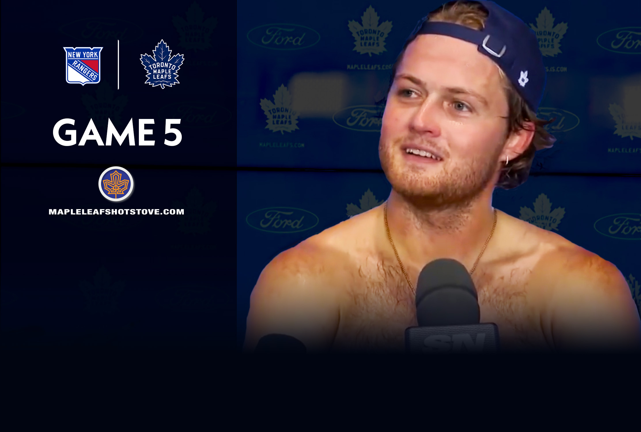 William Nylander, New York Rangers vs. Toronto Maple Leafs