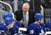 Craig Berube, William Nylander, Maple Leafs bench