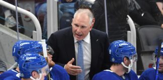 Craig Berube, William Nylander, Maple Leafs bench