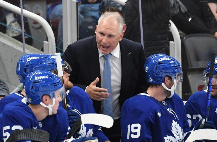 Craig Berube, William Nylander, Maple Leafs bench