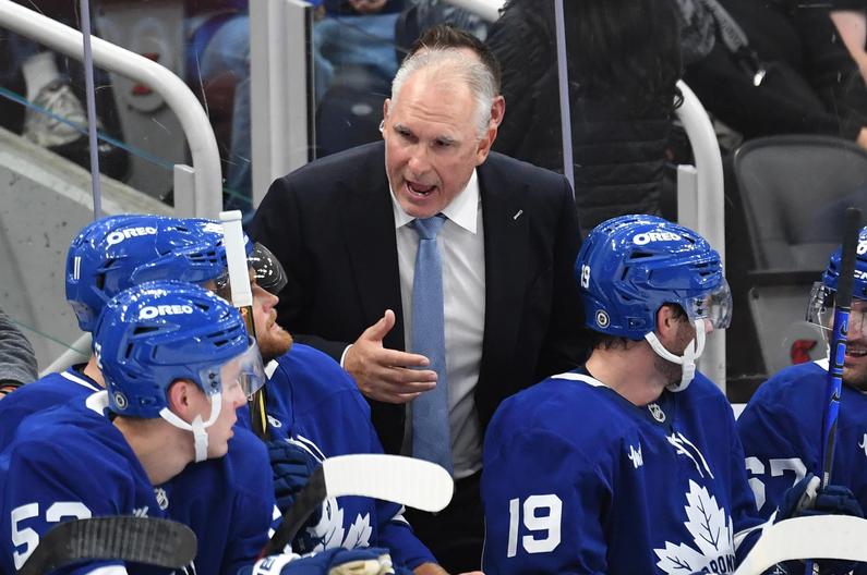 Craig Berube, William Nylander, Maple Leafs bench