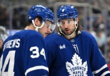 Chris Tanev, Auston Matthews, Maple Leafs