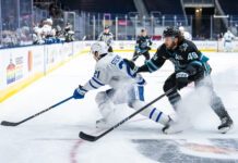 Sam Stevens, Toronto Marlies vs. San Jose Barracuda