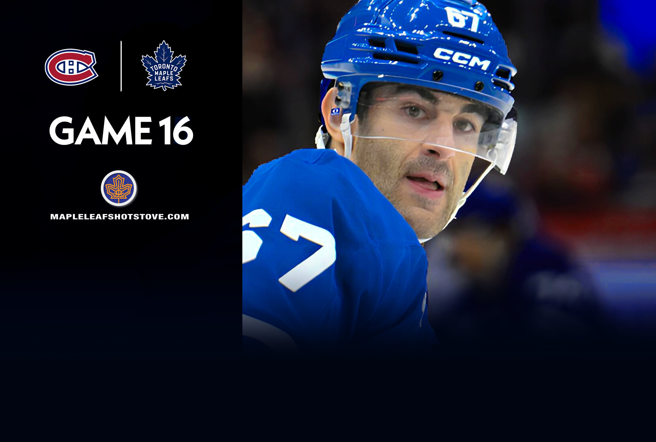 Max Pacioretty, Maple Leafs vs. Canadiens