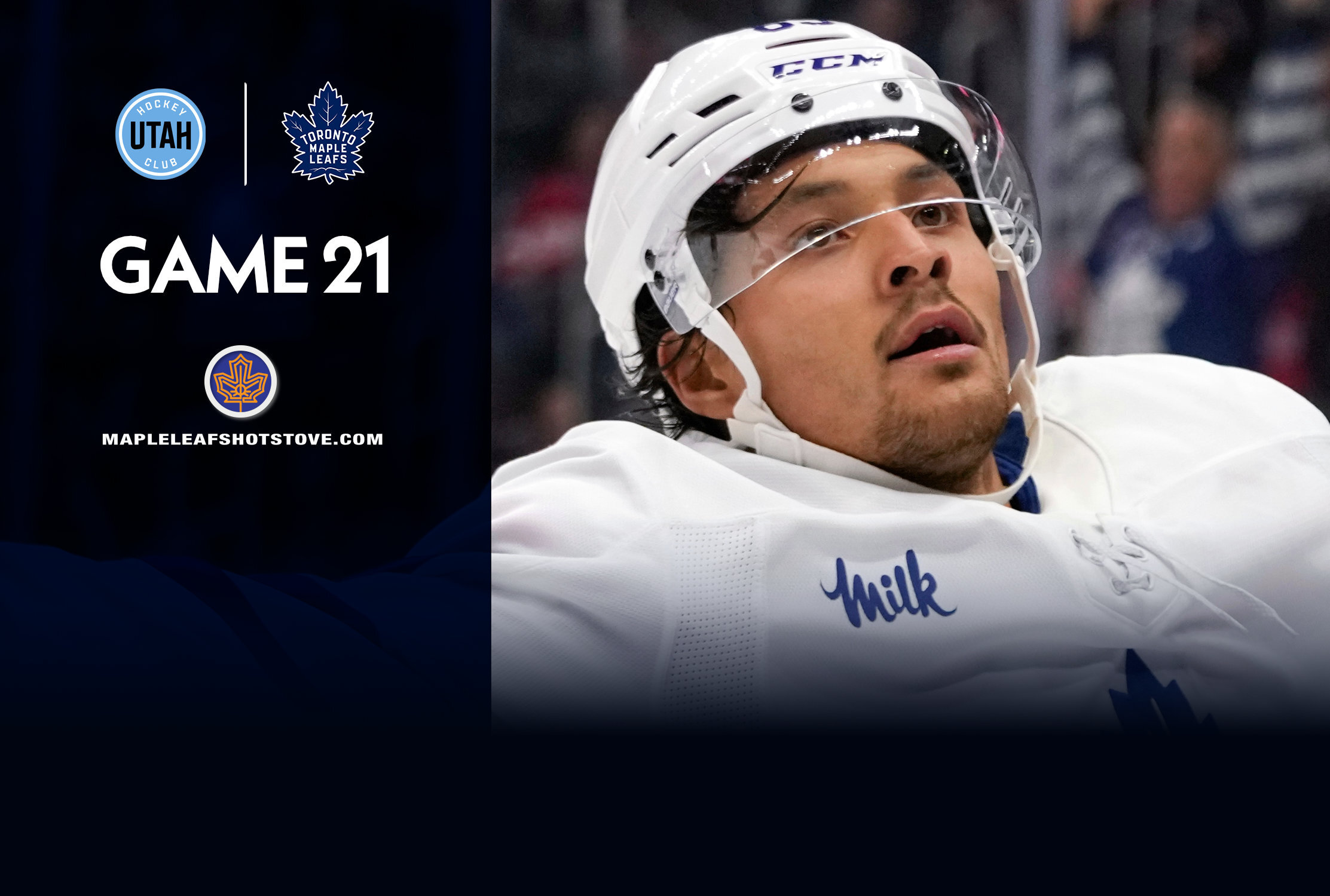 Toronto Maple Leafs vs. Utah Hockey Club – Game #21 Preview, Projected Lines & TV Info