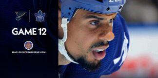 Ryan Reaves, Maple Leafs vs. Blues