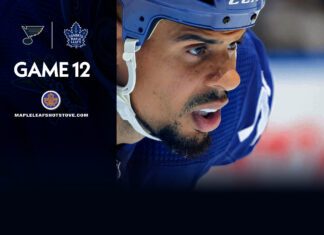 Ryan Reaves, Maple Leafs vs. Blues