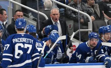 Craig Berube, Maple Leafs bench