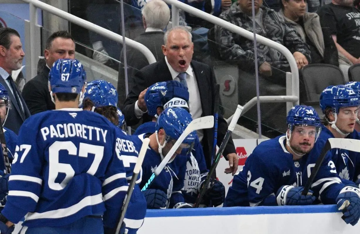 Craig Berube, Maple Leafs bench