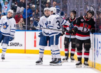 Fraser Minten, Toronto Marlies vs. B Sens