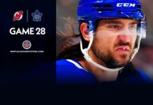 Chris Tanev, Maple Leafs vs. Devils