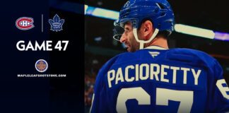 Max Pacioretty, Maple Leafs vs. Canadiens