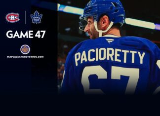 Max Pacioretty, Maple Leafs vs. Canadiens