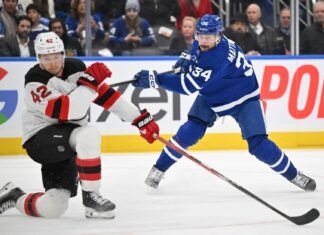 Auston Matthews, Maple Leafs vs. Devils