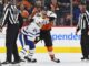 Connor Dewar vs, Joel Farabee, Maple Leafs vs. Flyers fight