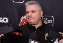 Sheldon Keefe, New Jersey Devils head coach