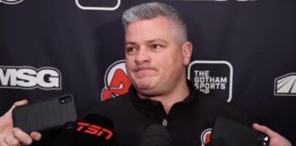 Sheldon Keefe, New Jersey Devils head coach