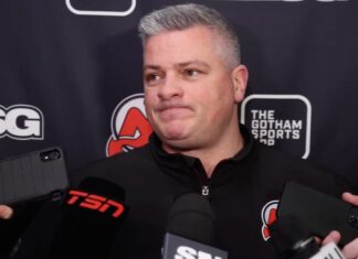 Sheldon Keefe, New Jersey Devils head coach