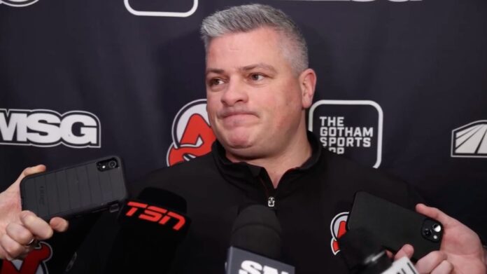 Sheldon Keefe, New Jersey Devils head coach