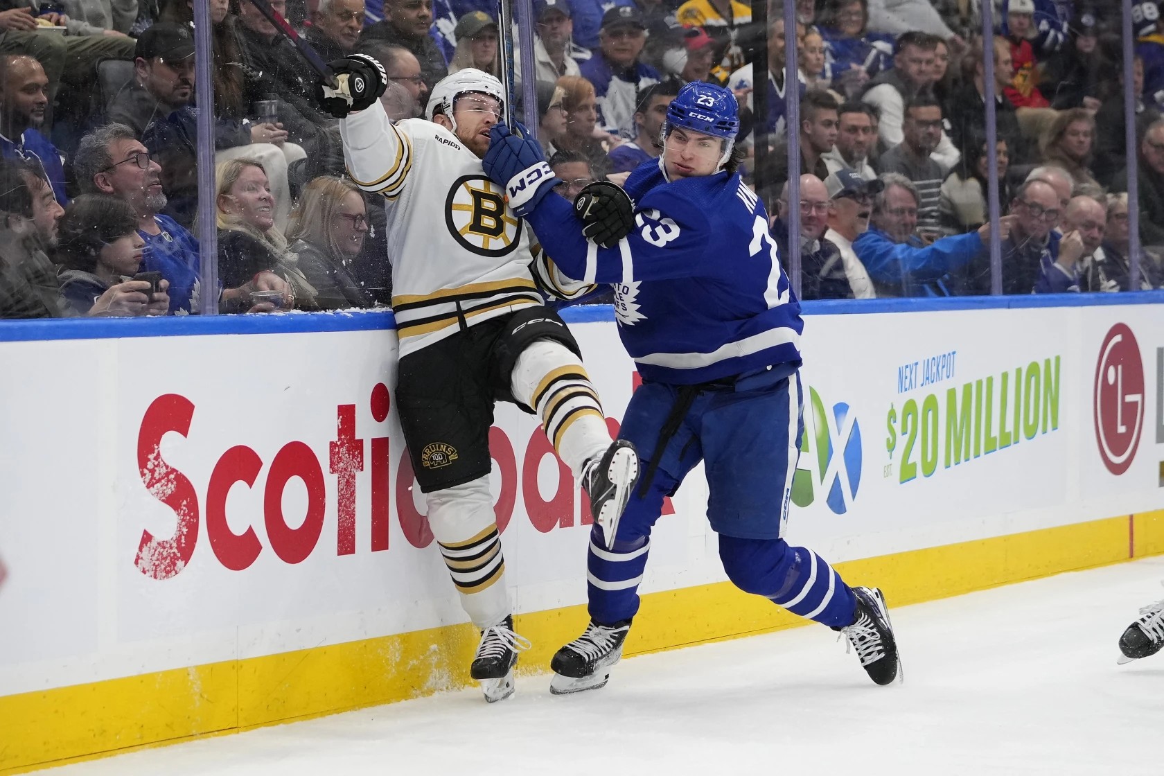 Matthew Knies, Leafs vs. Bruins