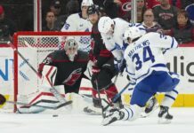 Auston Matthews, Maple Leafs vs. Hurricanes