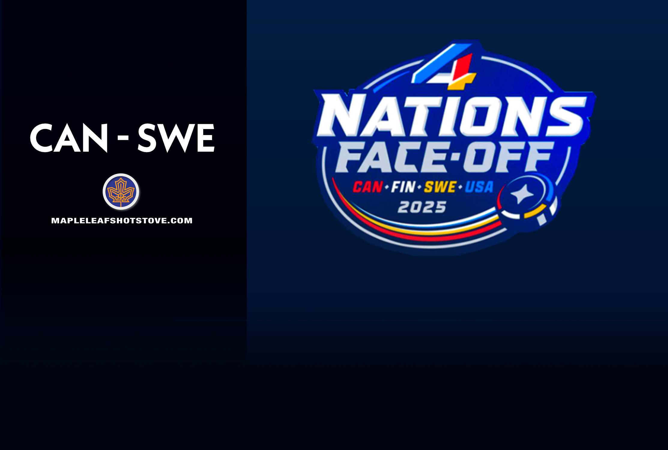 Team Canada vs. Team Sweden, 4 Nations Face-Off