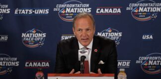 Jon Cooper, Team Canada head coach, 4 Nations Face-Off