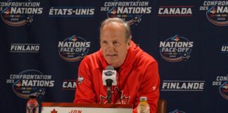 Jon Cooper, Team Canada head coach, 4 Nations Face-Off