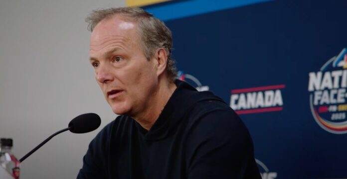 Jon Cooper, Team Canada head coach, 4 Nations Face-Off