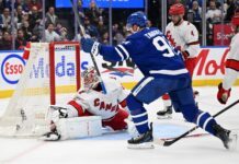 John Tavares, Maple Leafs vs. Hurricanes