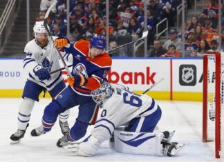 Joseph Woll, Maple Leafs vs. Oilers