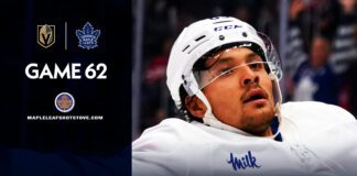 Nick Robertson, Maple Leafs vs. Golden Knights