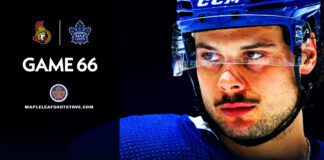 Toronto Maple Leafs vs. Ottawa Senators – Game #66 Preview, Projected Lines & TV Broadcast Info Maple Leafs vs. Senators, Auston Matthews