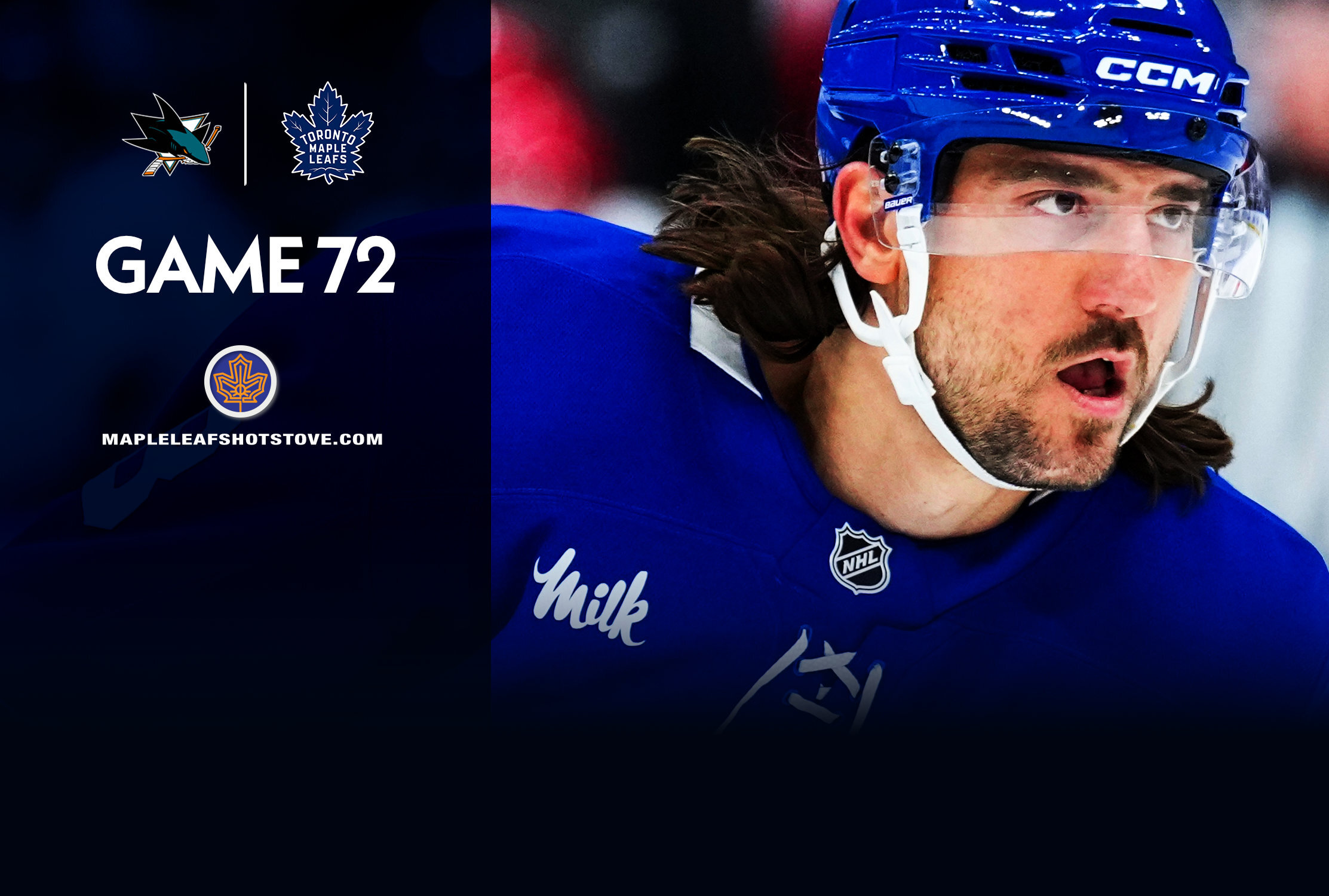 Chris Tanev, Maple Leafs vs. Sharks