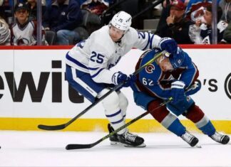 Brandon Carlo, Maple Leafs vs. Avalanche