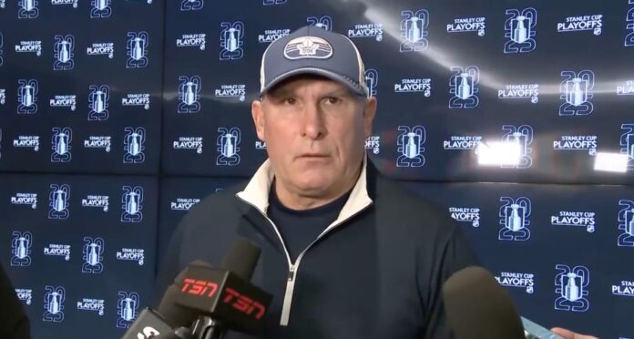 Craig Berube, Toronto Maple Leafs head coach Craig Berube, Toronto Maple Leafs head coach