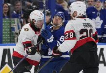 Nick Robertson, Maple Leafs vs. Senators